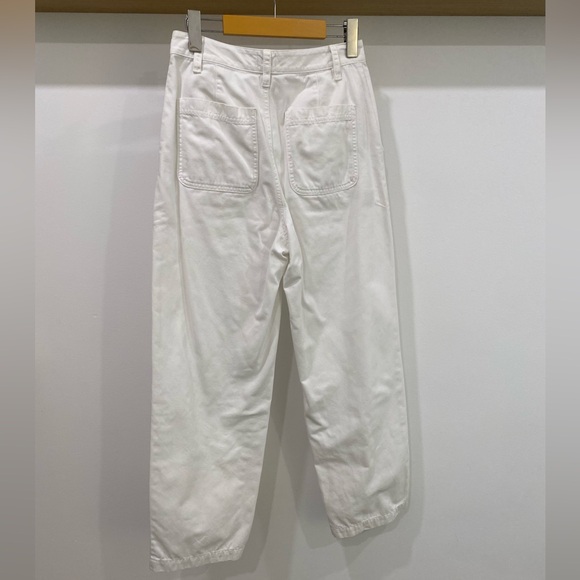 Sunday Best White Straight Leg Pants Size 4 - Picture 2 of 3